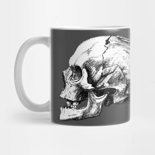 lateral skull Mug